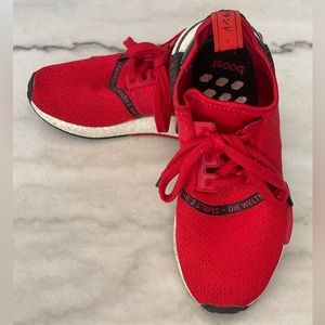 Adidas NMD R1 Red Mens Shoes Size 5